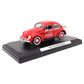 Motorcity Classic 1:24 1966 VW Beetle w/rear luggage rack & cases