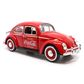 Motorcity Classic 1:24 1966 VW Beetle w/rear luggage rack & cases