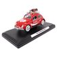 Motorcity Classic 1:24 1966 VW Beetle w/Bottle on Top Rack