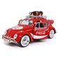 Motorcity Classic 1:24 1966 VW Beetle w/Bottle on Top Rack