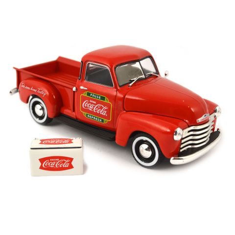 Motorcity Classic 1:43 1953 Chevy  Pickup w/  metal cooler