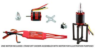 Redback 25 B/Less Motor Pkg. Inc. 40A Esc