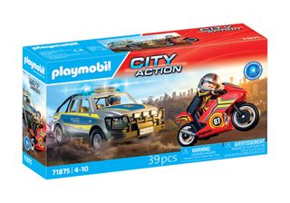 Playmobil Police Chase with Pick-Up Truck