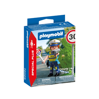 Playmobil Police officer with speed detector