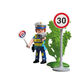 Playmobil Police officer with speed detector