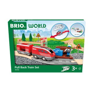 BRIO -  Pullback Train Set 28 pieces