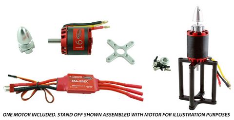 Redback 91 B/Less Motor Pkg. Inc 85A Esc