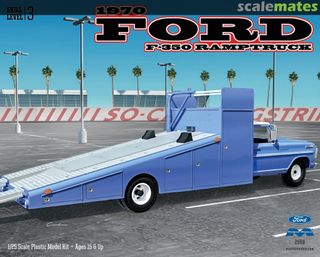 Moebius 1:25 1970 Ford F350 Ramp Truck