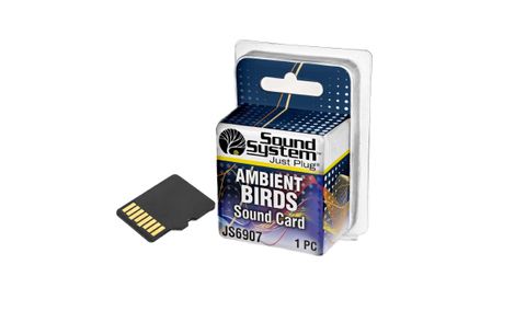 Woodland Scenics Sound Card Ambient Birds