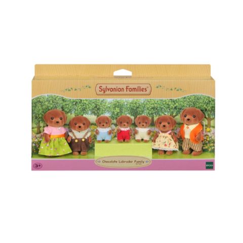 Sylvanian Families Chocolate Labrador Family