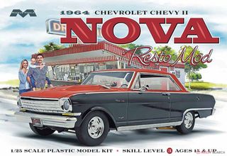 Moebius 1:25 1964 Chevy II Nova Resto-Mod
