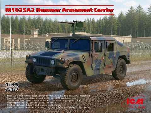 ICM 1:35 M1025A2 Hummer Armament Carrier