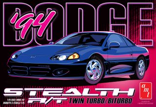 AMT 1:25 1994 Dodge Stealth R/T Twin Turbo