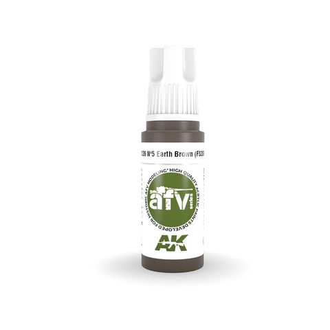 AK Interactive Acrylic N&ordm;5 Earth Brown (FS30099)