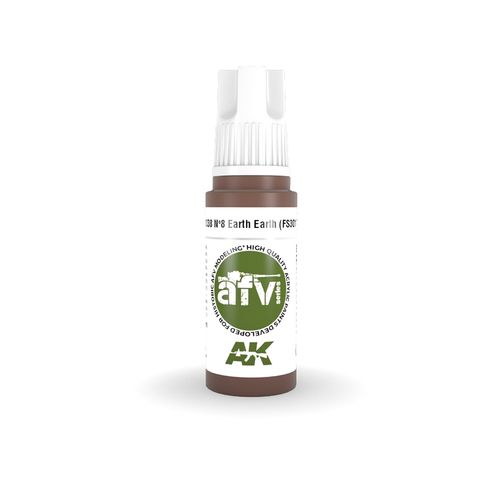AK Interactive Acrylic N&ordm;8 Earth Red (FS30117)