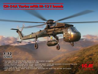 ICM 1:72 Sikorsky CH54A Tarhe w/M121 bomb