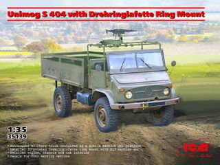 ICM 1:35 Unimog S404 with Machine Gun