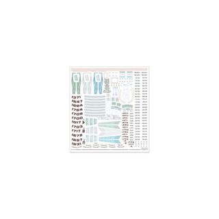 Polar Lights Star Trek Supplemental Starship Decals *D