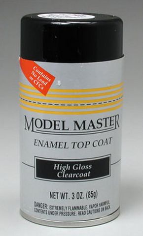 Model Master Clear Top Coat Enamel 85GmSpray