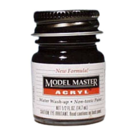 Model Master Aircraft Intr Black Acryl 14.7Ml