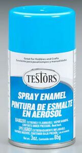 Testors Light Blue Enamel 85Gm Spray *
