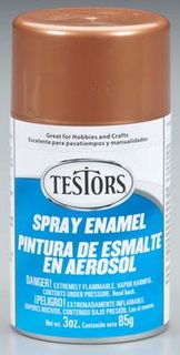 Testors Copper Enamel 85Gm Spray *