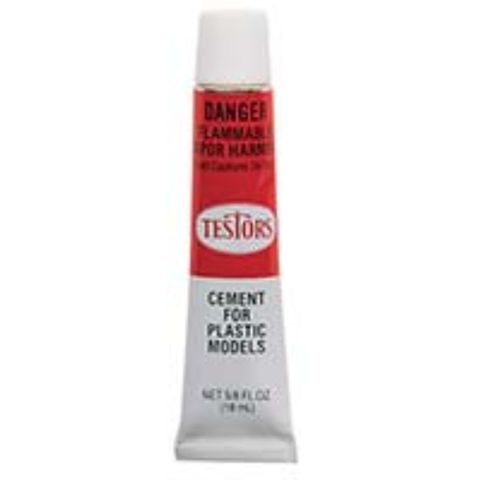 Testors 18Ml Plastic Model Cement Tube