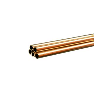 KS Metals Tube Brass 36X5/32 5 Pcs In Outer