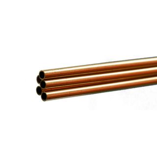 KS Metals Tube Brass 36X1/8 5 Pcs In Outer