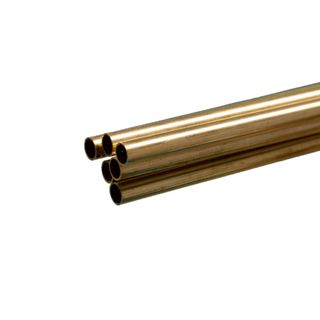 KS Metals Tube Brass 36X7/32 6 Pcs In Outer