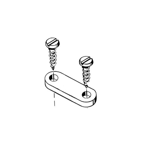 Dubro Flat Steel L.G. Strap Kit