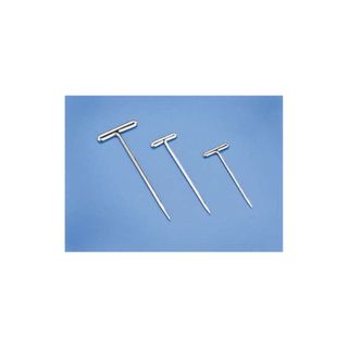 Dubro 100 Nickel Plated T/Pins - 1 Inch