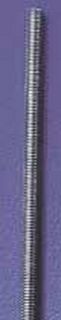 Dubro 12 Inch Fully Threaded Rods (4-40)(12