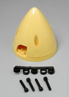 Dubro Spinner Plastic 2-3/4 Inch Yellow
