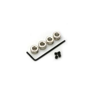 Dubro Dura-Collars 1/8 In Plated Brass12 pcs