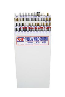 KS Metals K & S Tube & Wire Display 362 Ctns