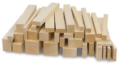 Balsawood Balsa Block 50X50X300Mm