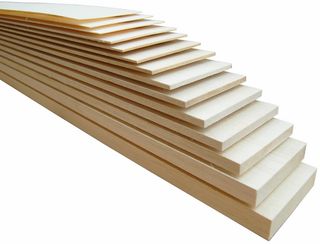 Balsawood Balsa Sheet 915X075X0.8Mm