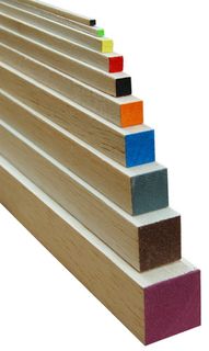 Balsawood Square Balsa 915X25Mm Purple