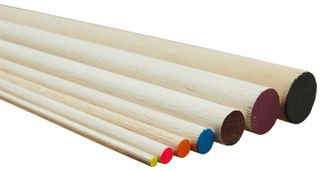 Balsawood Dowel Balsa 8X900Mm Pink