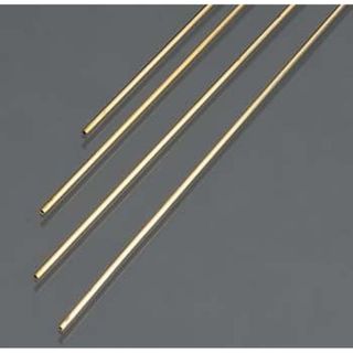 KS Metals Thin Wall Brass 1Mm Od X 300Mm4Pcs