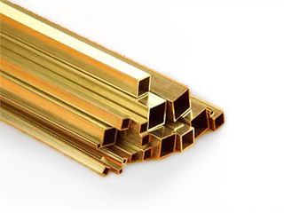 KS Metals Square Brass Tube 5Mm X 5Mm X300Mm 2Pc