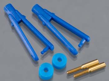 Dubro Long Arm Micro Clevis .047 Blue*