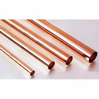 KS Metals Round Copper Tube 2Mm Od X300Mm 4Pcs