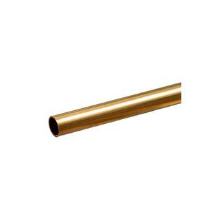 KS Metals 12 Brass Tube 13/32 1Pc