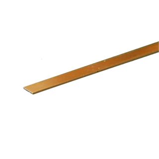 KS Metals 12 Brass Strip .025 X 1/4 1Pc