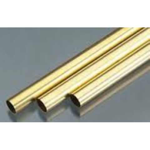 KS Metals Brass Tube 13Mm Odx.45Mm Wall-3Pcs *