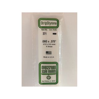 Evergreen Styr Strips .080X.375X24(8)*