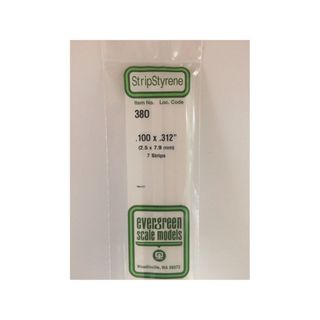 Evergreen Styr Strips .100X.312X24(7)