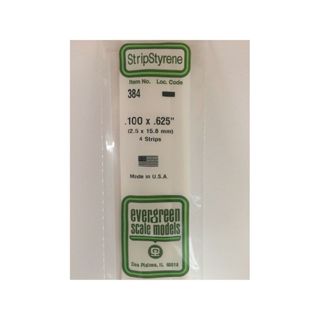 Evergreen Styr Strips .100X.625X24(4)*